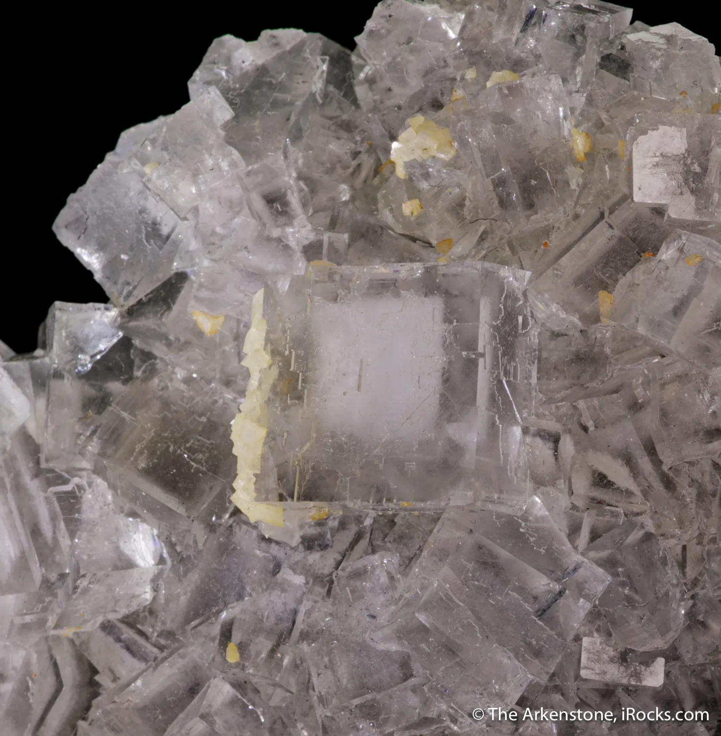 Stibnite and Fluorite (fluorescent) - image 5