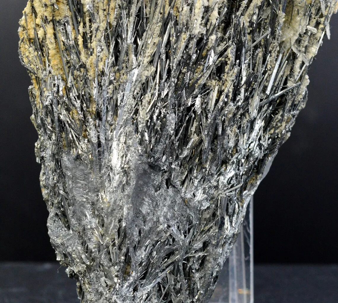 Stibnite & Barite - 356 grams - Herja Mine, Baia Mare, Maramureș, Romania - image 6