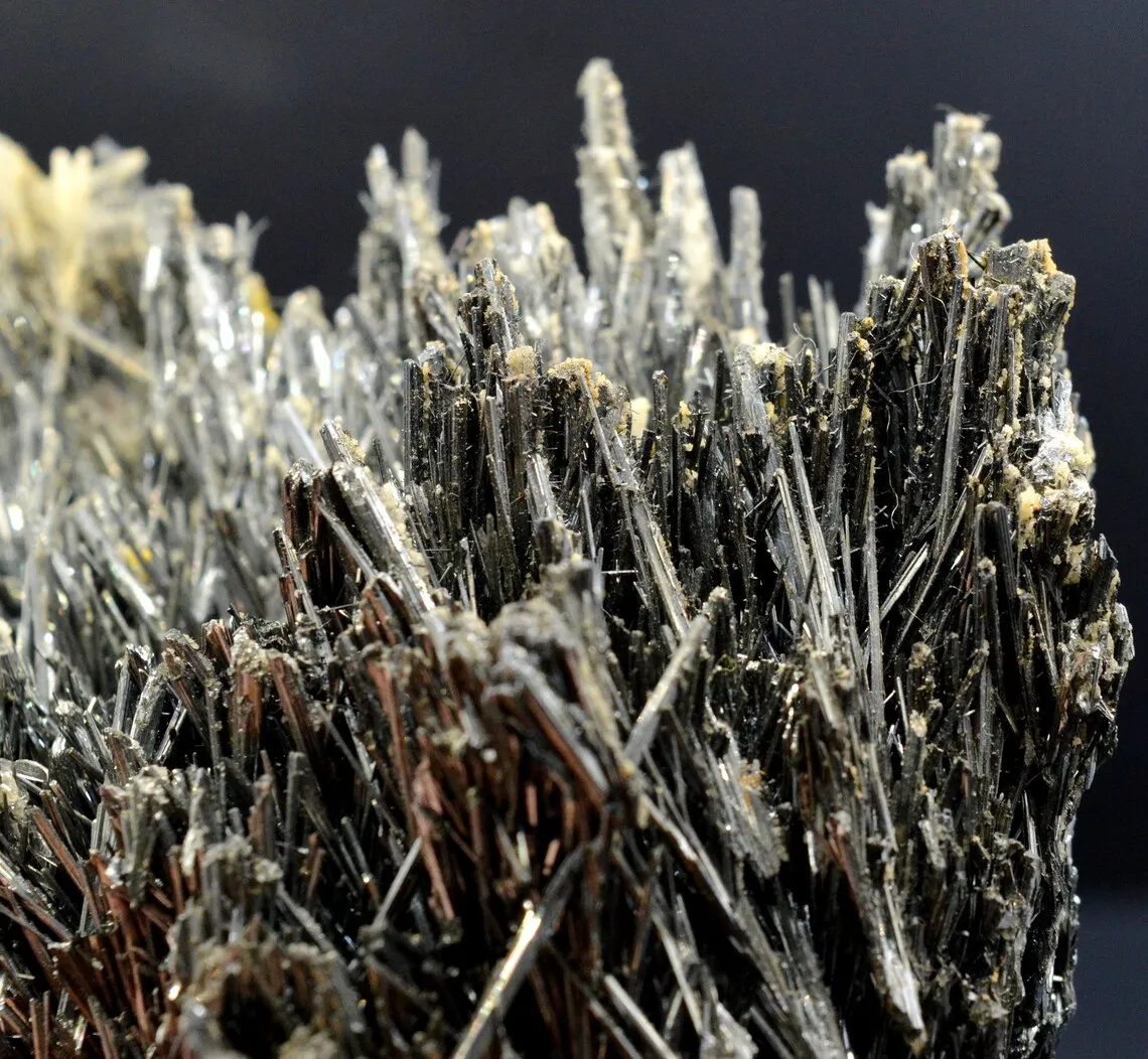 Stibnite & Barite - 356 grams - Herja Mine, Baia Mare, Maramureș, Romania - image 9
