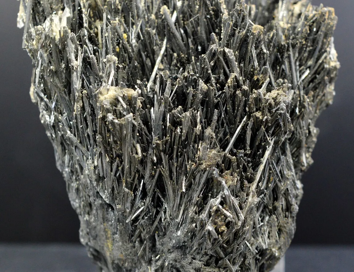 Stibnite & Barite - 356 grams - Herja Mine, Baia Mare, Maramureș, Romania - image 3
