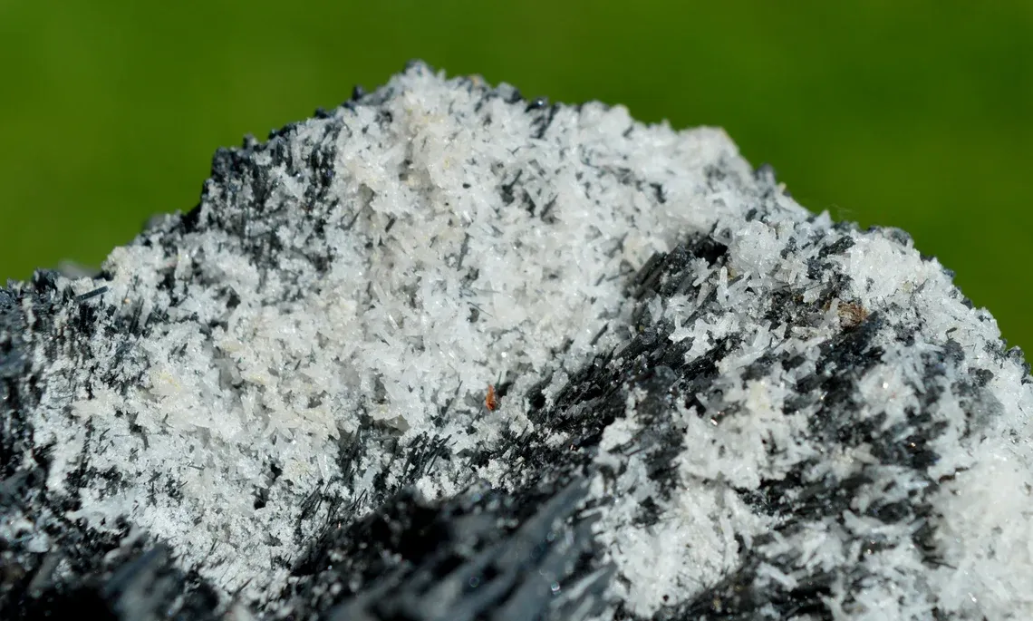 Stibnite & Barite - 458 grams - Herja Mine, Baia Mare, Maramureș, Romania - image 9