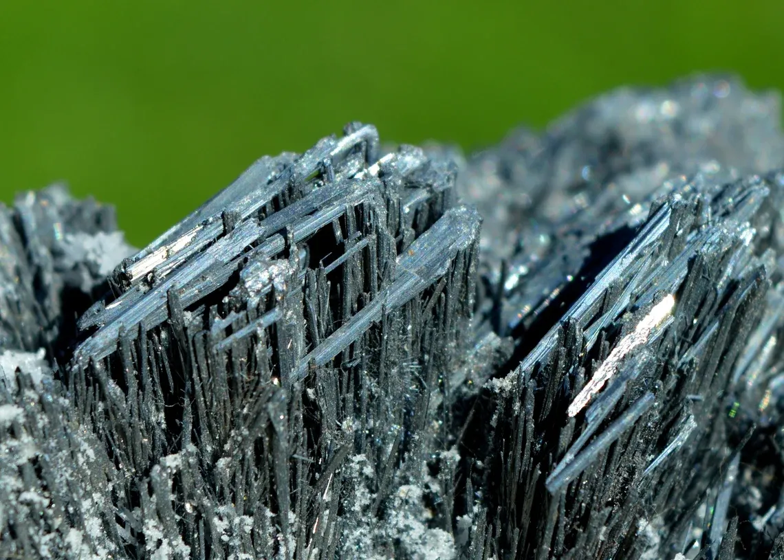 Stibnite & Barite - 458 grams - Herja Mine, Baia Mare, Maramureș, Romania - image 4