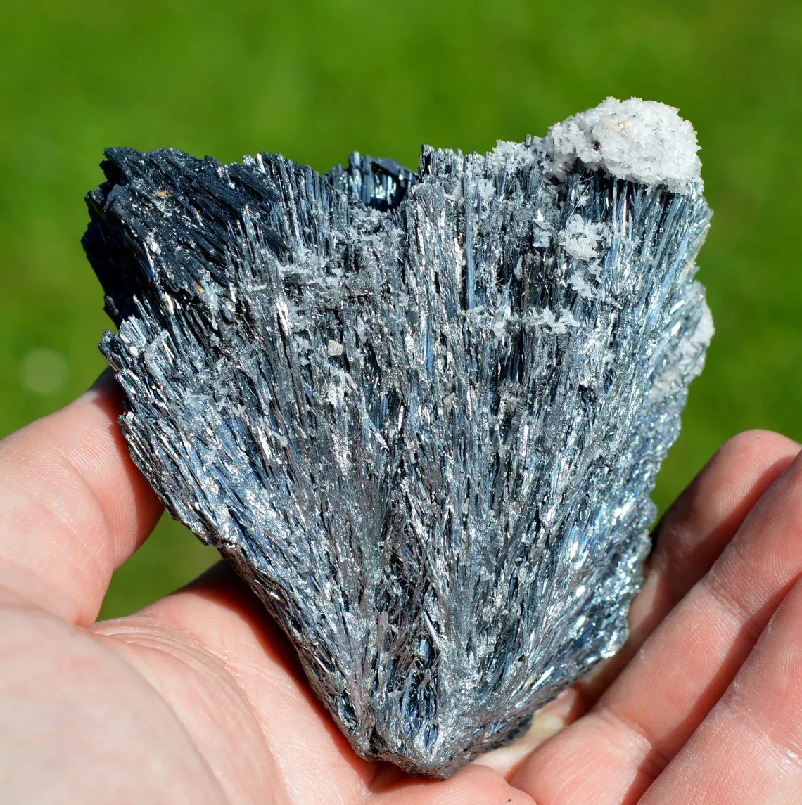 Stibnite & Barite - 458 grams - Herja Mine, Baia Mare, Maramureș, Romania - image 7