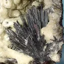Stibnite, Calcite - image 2