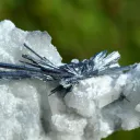 Stibnite & Calcite - 288 grams - Xikuangshan Sb deposit, Lengshuijiang Co., Loudi, Hunan, China - image 4