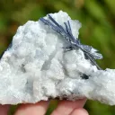 Stibnite & Calcite - 288 grams - Xikuangshan Sb deposit, Lengshuijiang Co., Loudi, Hunan, China - image 1