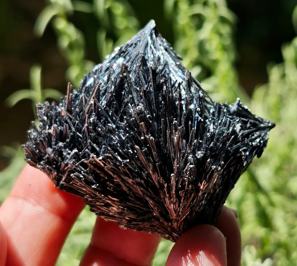 Stibnite from Herja Mine, Baia Mare, Maramureș County, Romania - image 5