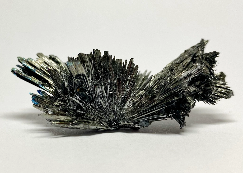 Stibnite from Herja Mine, Baia Mare, Maramureș County, Romania image