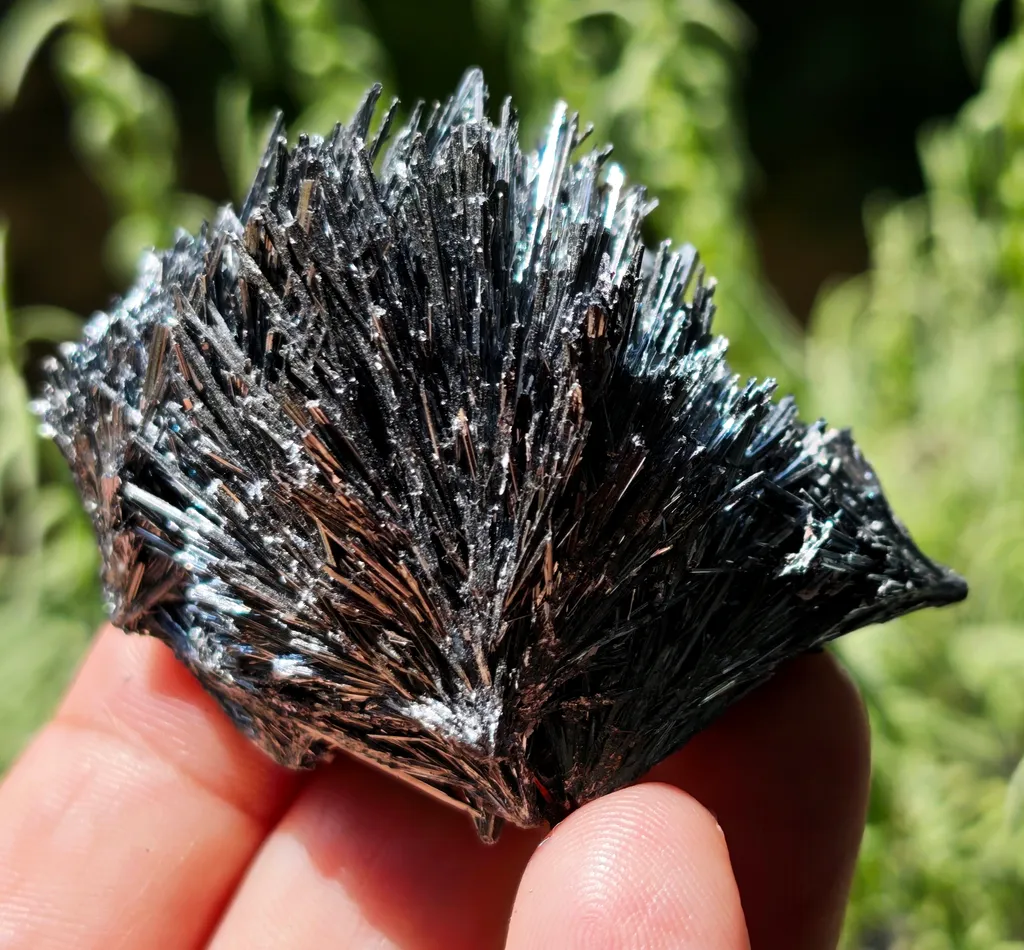 Stibnite from Herja Mine, Baia Mare, Maramureș County, Romania - image 4