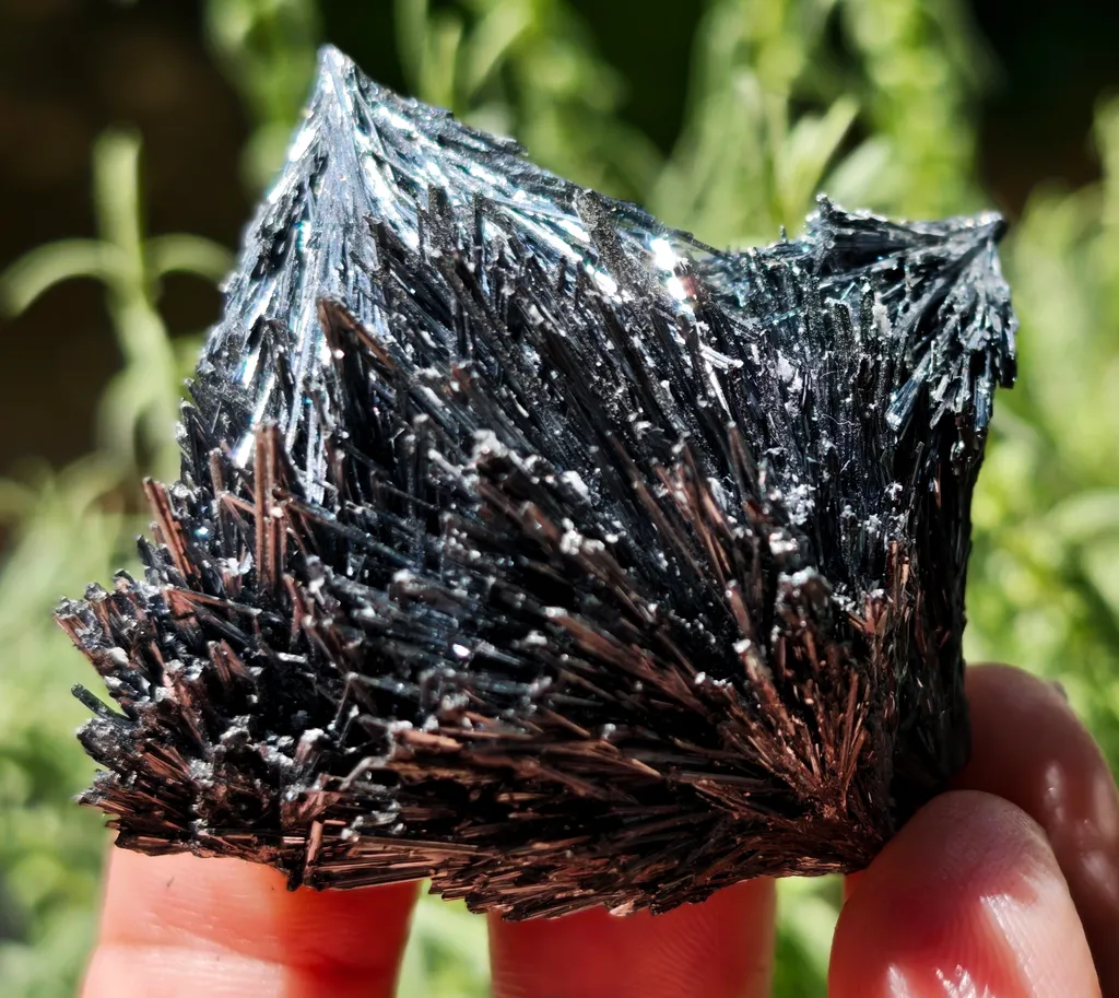 Stibnite from Herja Mine, Baia Mare, Maramureș County, Romania - image 2