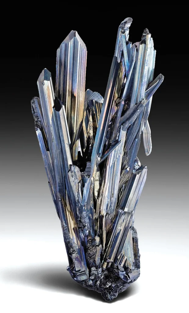 Stibnite from Ichinokawa Mine, Shikoku Island, Japan image