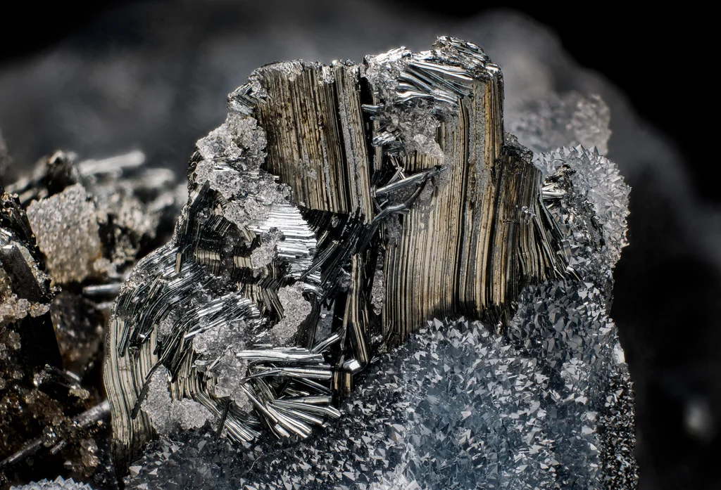 Stibnite from Kadamzhay Mine, Batken Region, Kyrgyzstan - image 3