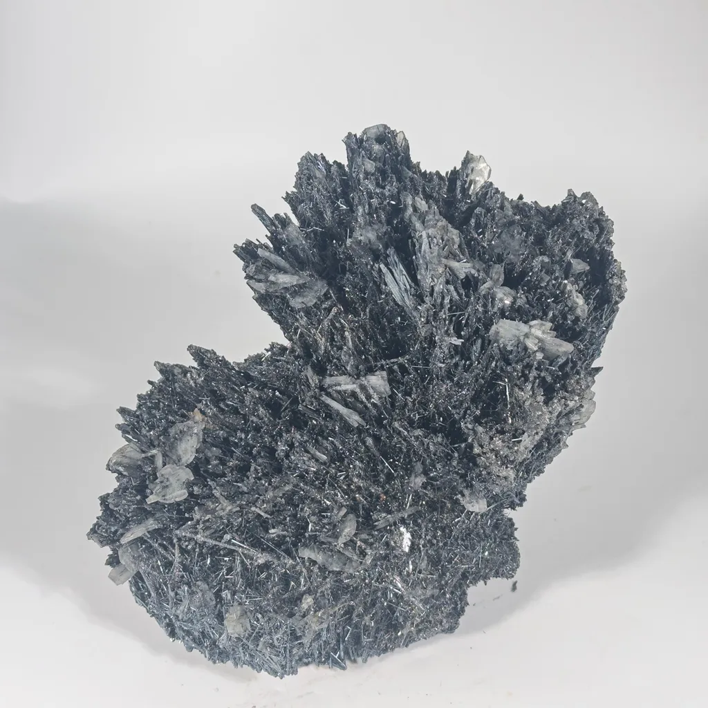 Stibnite from Romania, Maramureș County, Baia Mare, Herja Mine image