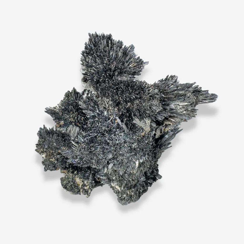 Stibnite from Romania, Maramureș County, Baia Mare, Herja Mine image