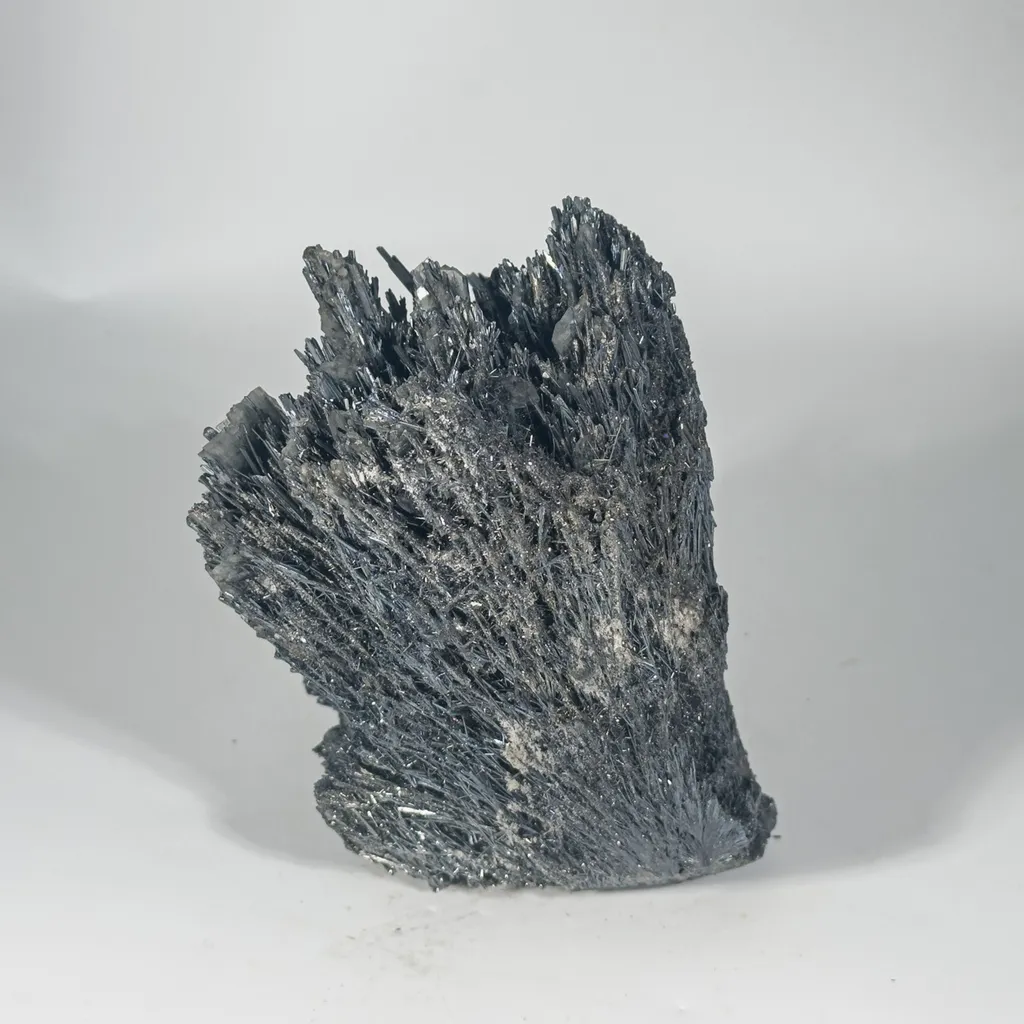 Stibnite from Romania, Maramureș County, Baia Mare, Herja Mine - image 2