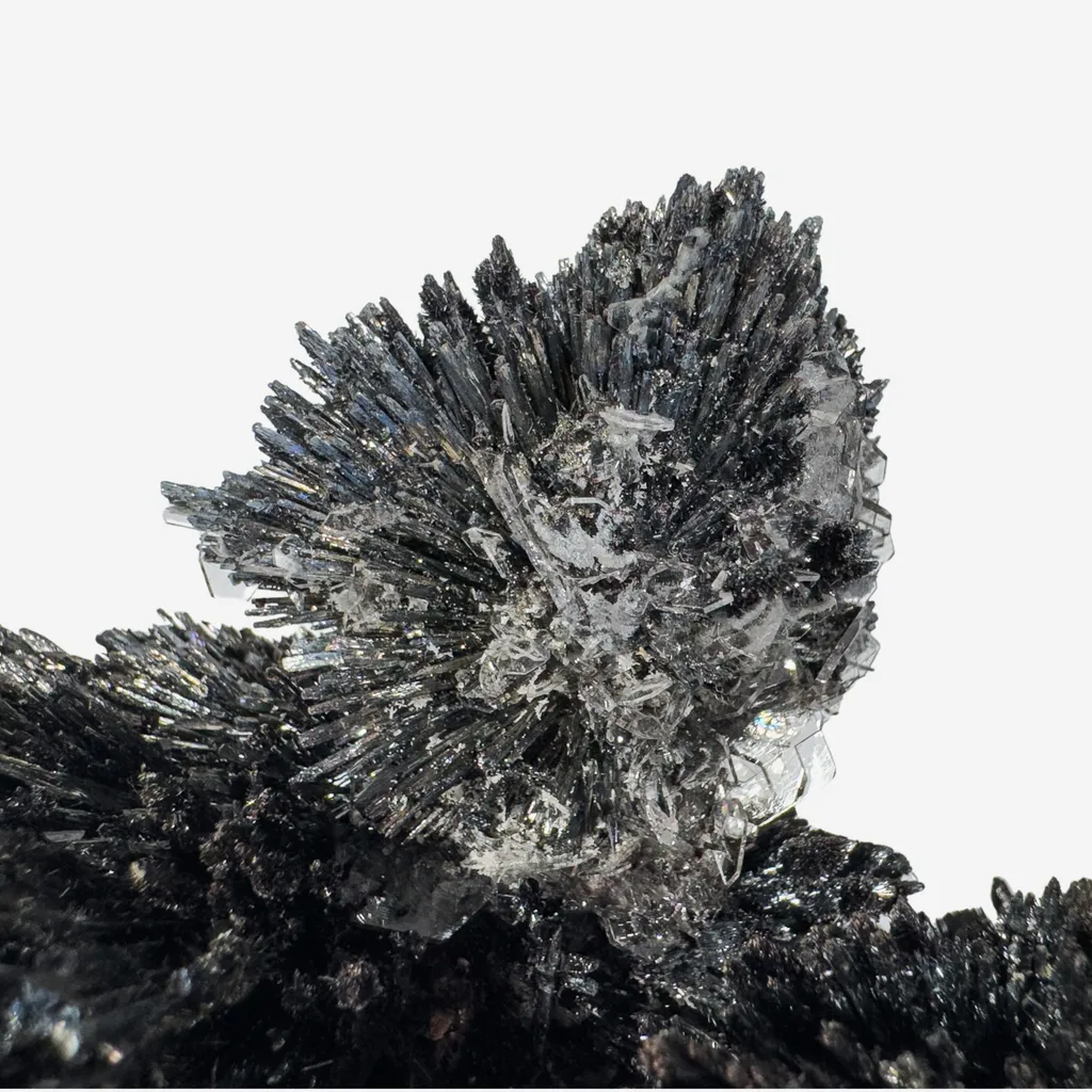 Stibnite from Romania, Maramureș County, Baia Mare, Herja Mine - image 3