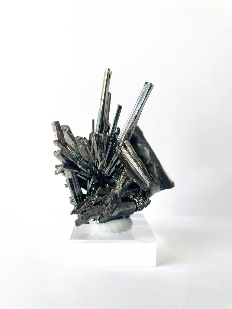 Stibnite from Wuning Mine, Jiangxi, China image