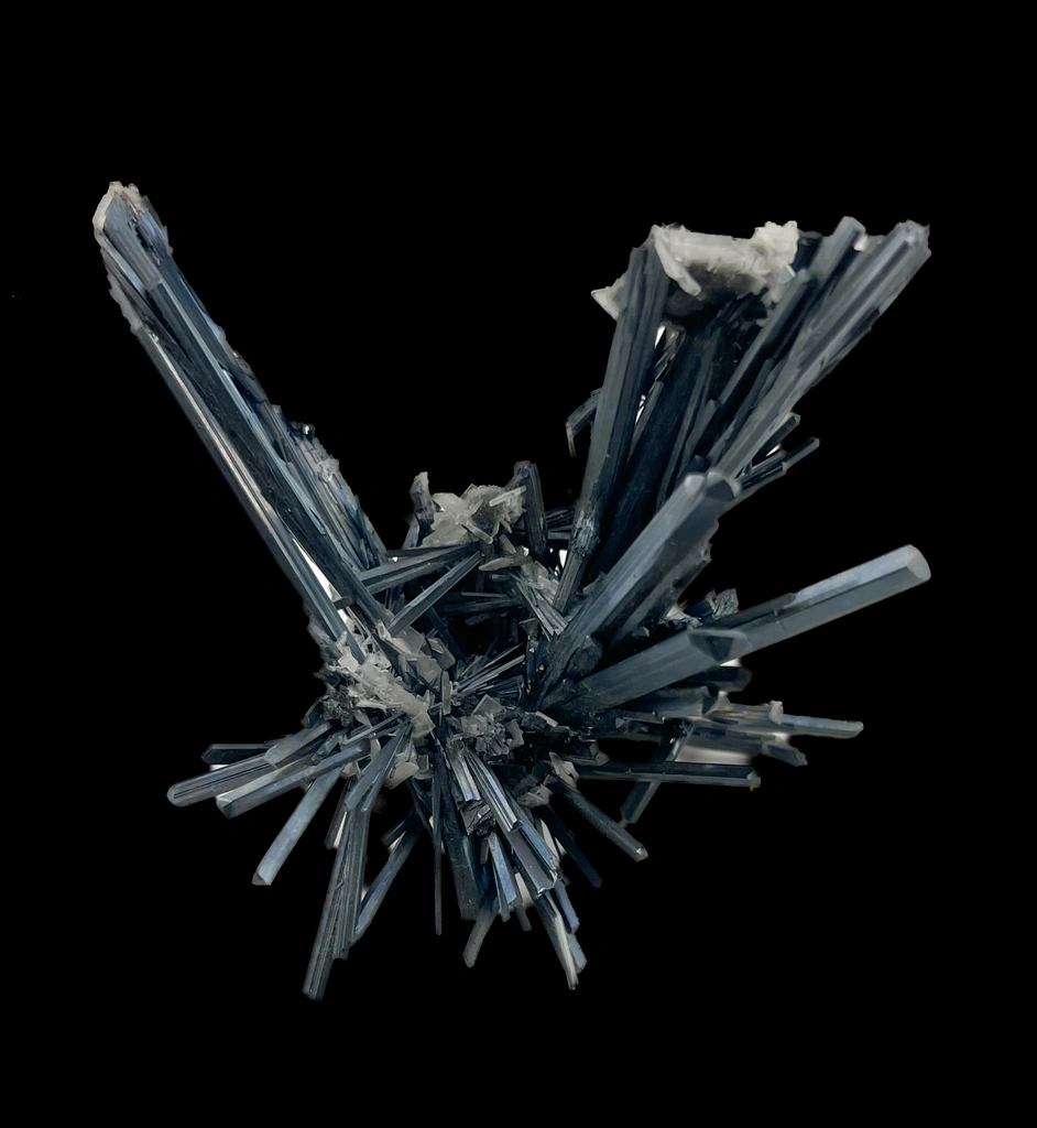Stibnite from Wuning Mine, Jiangxi, China image