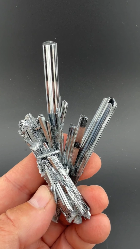 Stibnite from Wuning Mine, Jiangxi, China - image 2