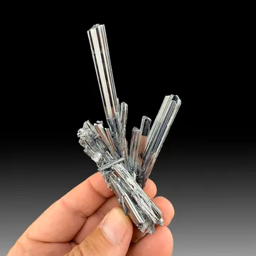 Stibnite from Wuning Mine, Jiangxi, China