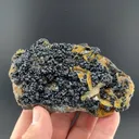 Stibnite on Barite - image 1