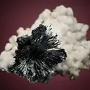 Stibnite on Calcite - image 2