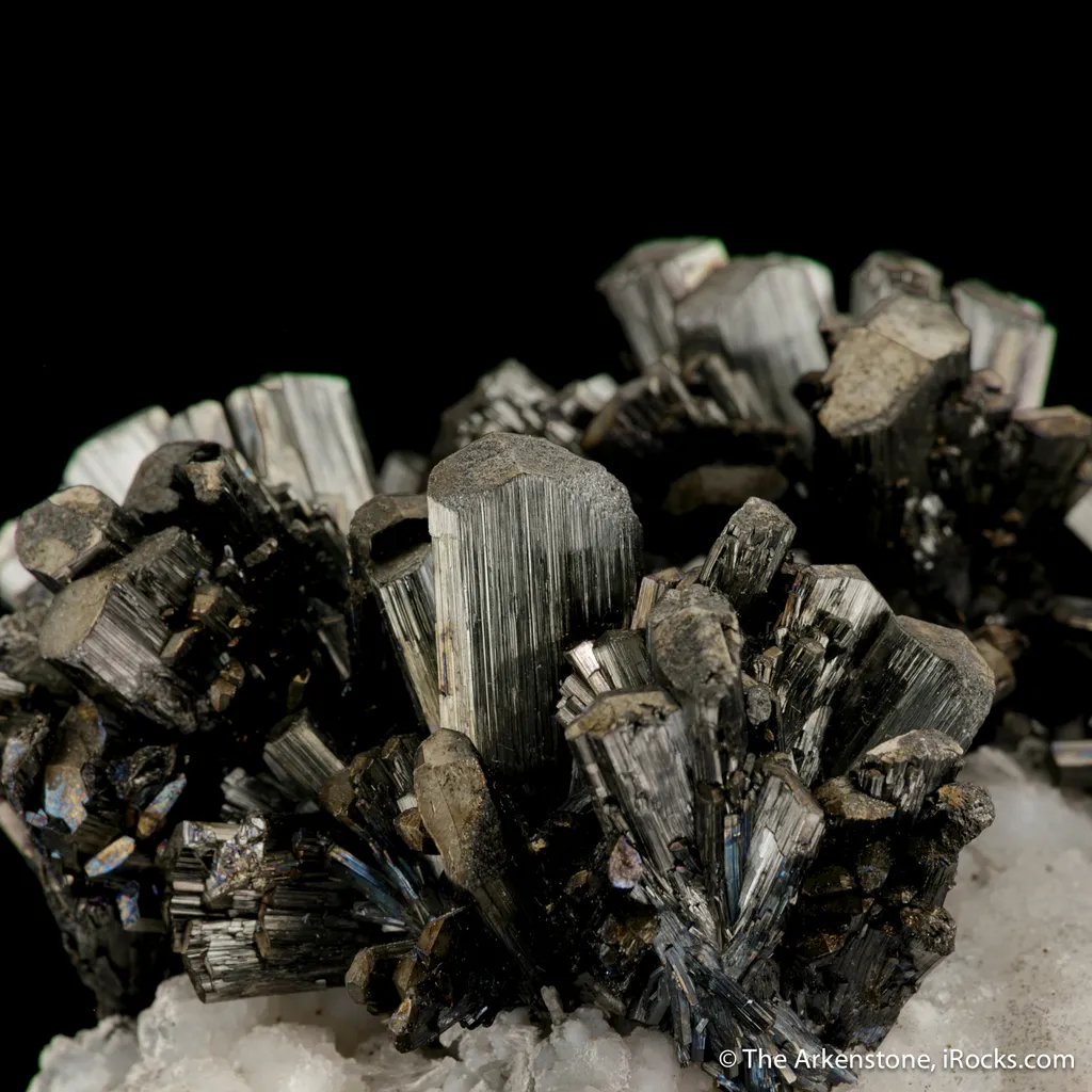 Stibnite on Calcite - image 4