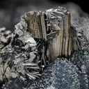 Stibnite on Quartz - image 3
