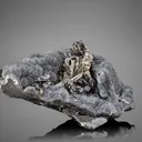 Stibnite on Quartz - image 1