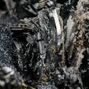 Stibnite on Quartz - image 2