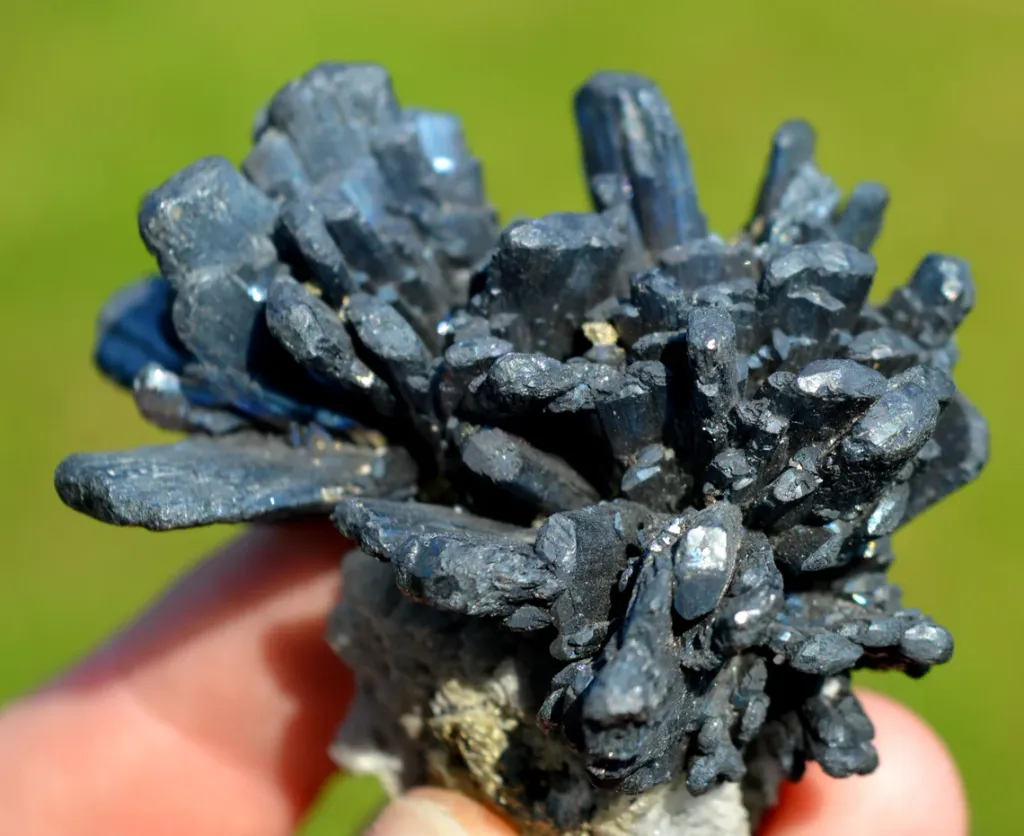 Stibnite & Pyrite Quartz 133 grams - Cizma mine, Cizma, Mica valley, Maramureș County, Romania image