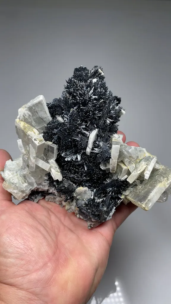 Stibnite with Barite - image 2
