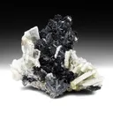 Stibnite with Barite - image 1