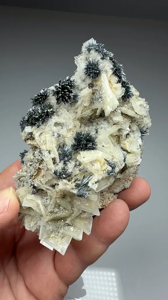 Stibnite with Barite - image 2