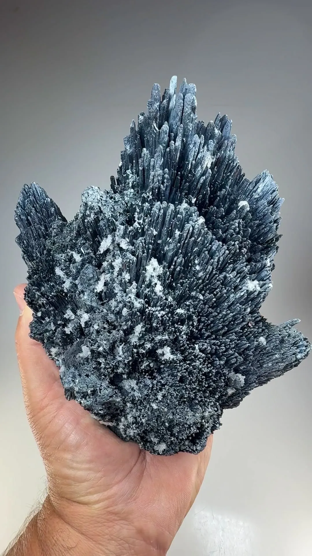 Stibnite with Barite - image 2