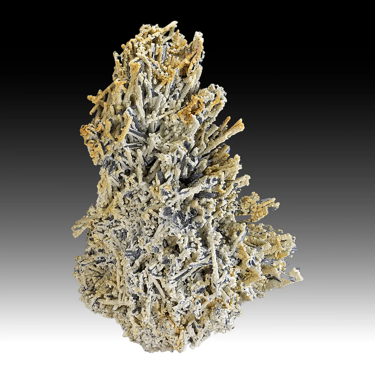 Stibnite with Barite - image 1