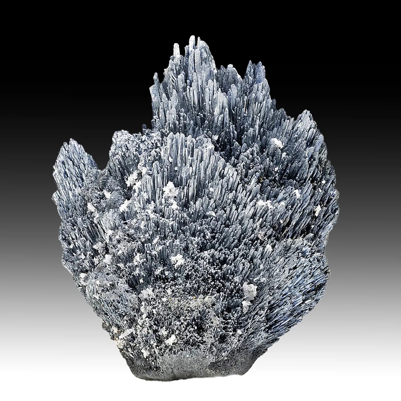 Stibnite with Barite - image 1