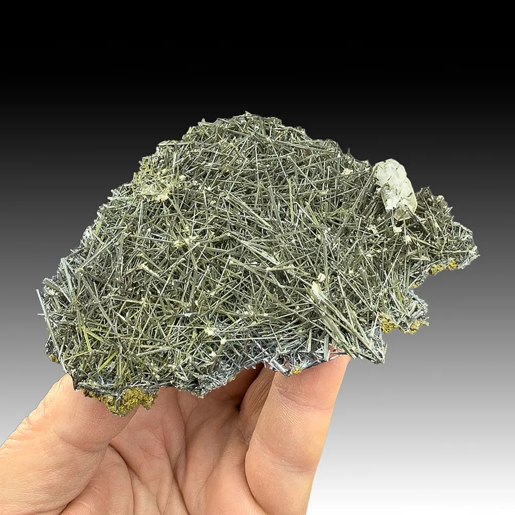 Stibnite with Barite image
