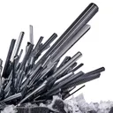 Stibnite with Barite & Quartz, China - image 2