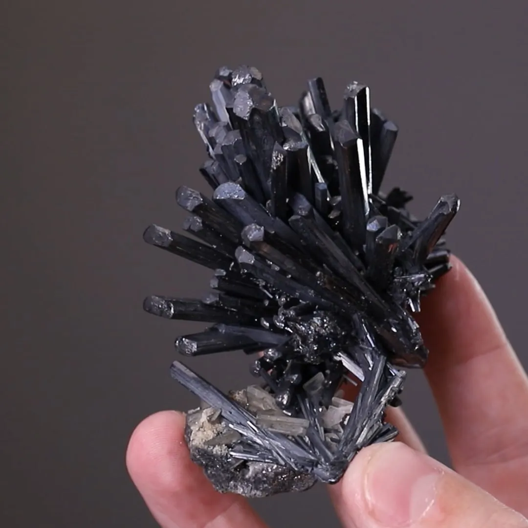 Stibnite with Baryte - image 2