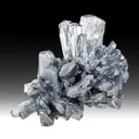Stibnite with Calcite - image 1