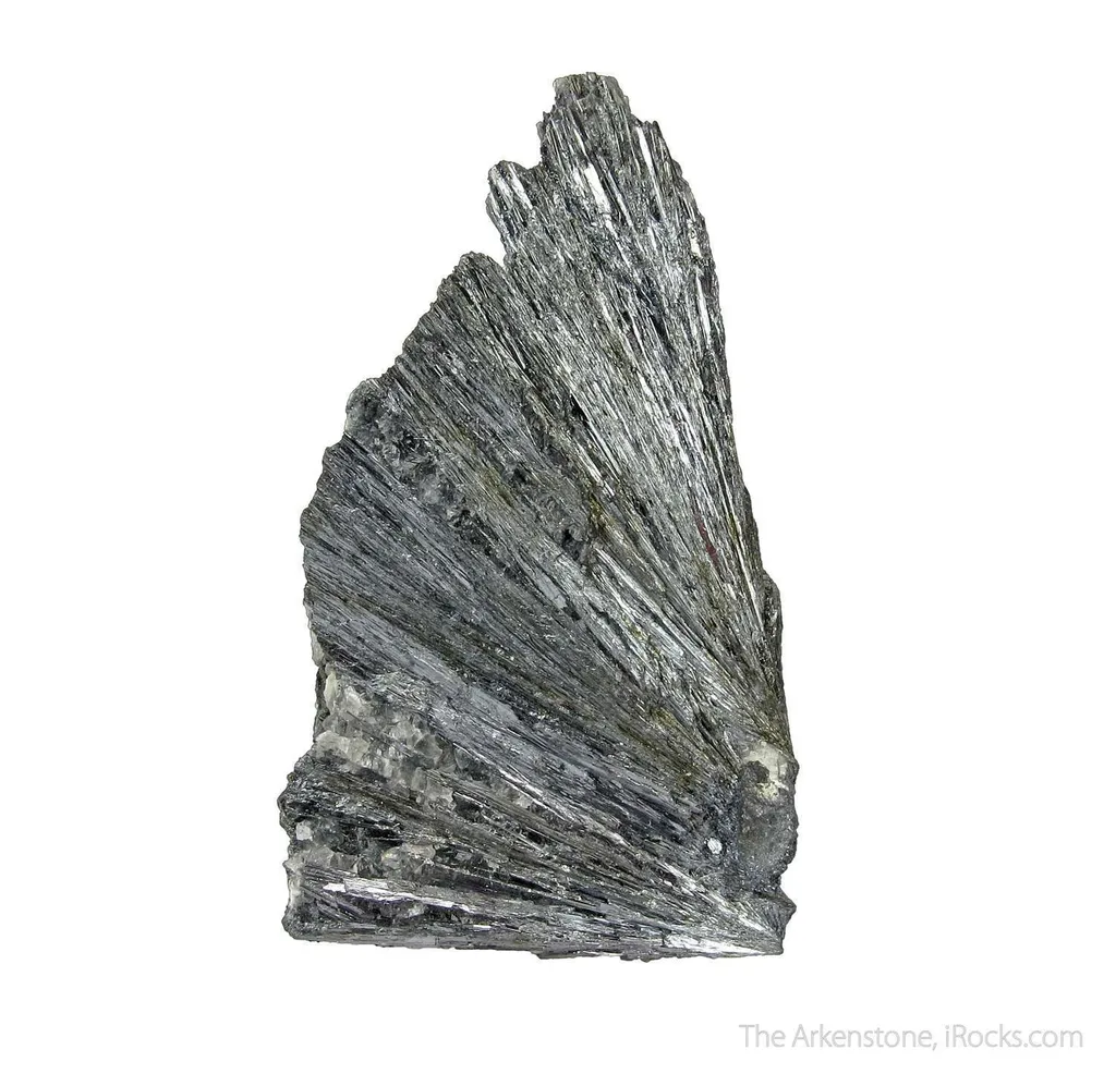 Stibnite with Calcite image