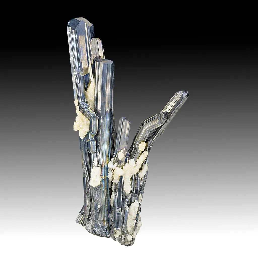 Stibnite with Calcite image