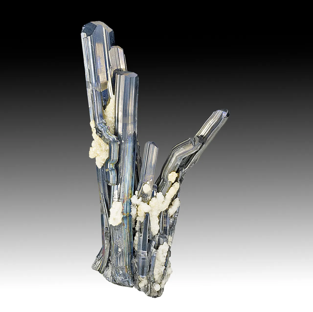 Stibnite with Calcite - image 1