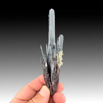Stibnite with Calcite