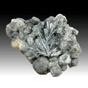 Stibnite with Calcite - image 1