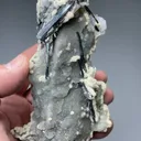 Stibnite with Dolomite, Barite - image 2