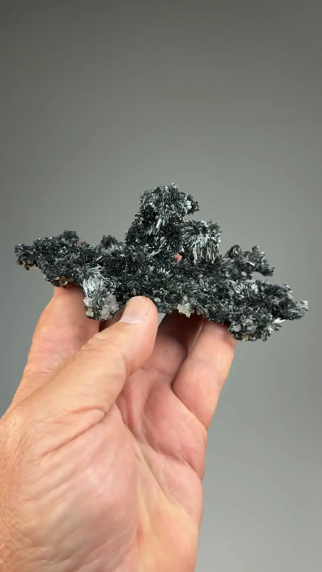 Stibnite with Quartz - image 2