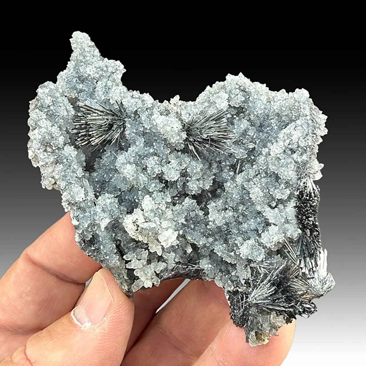 Stibnite with Quartz - image 1