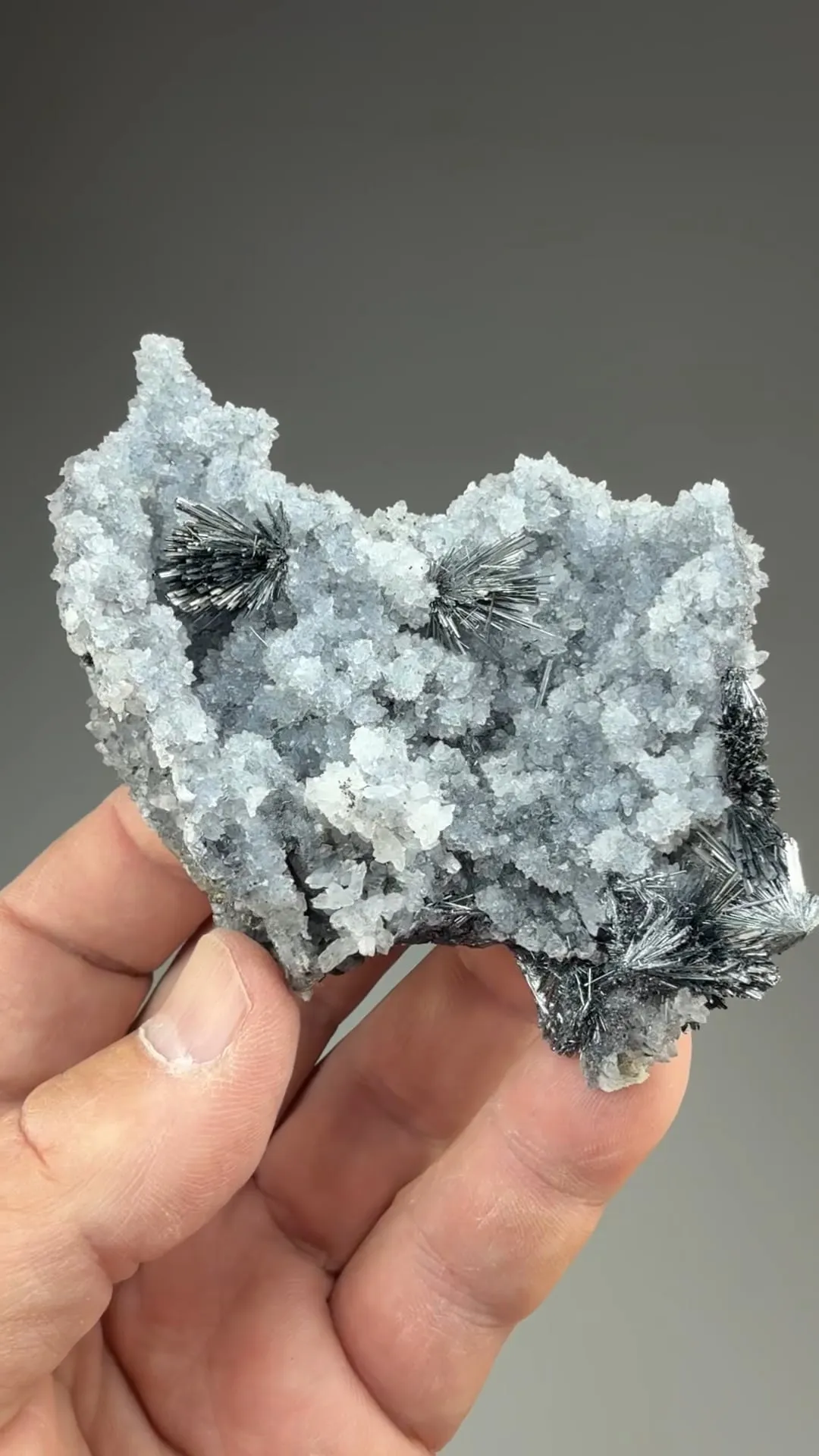 Stibnite with Quartz - image 2